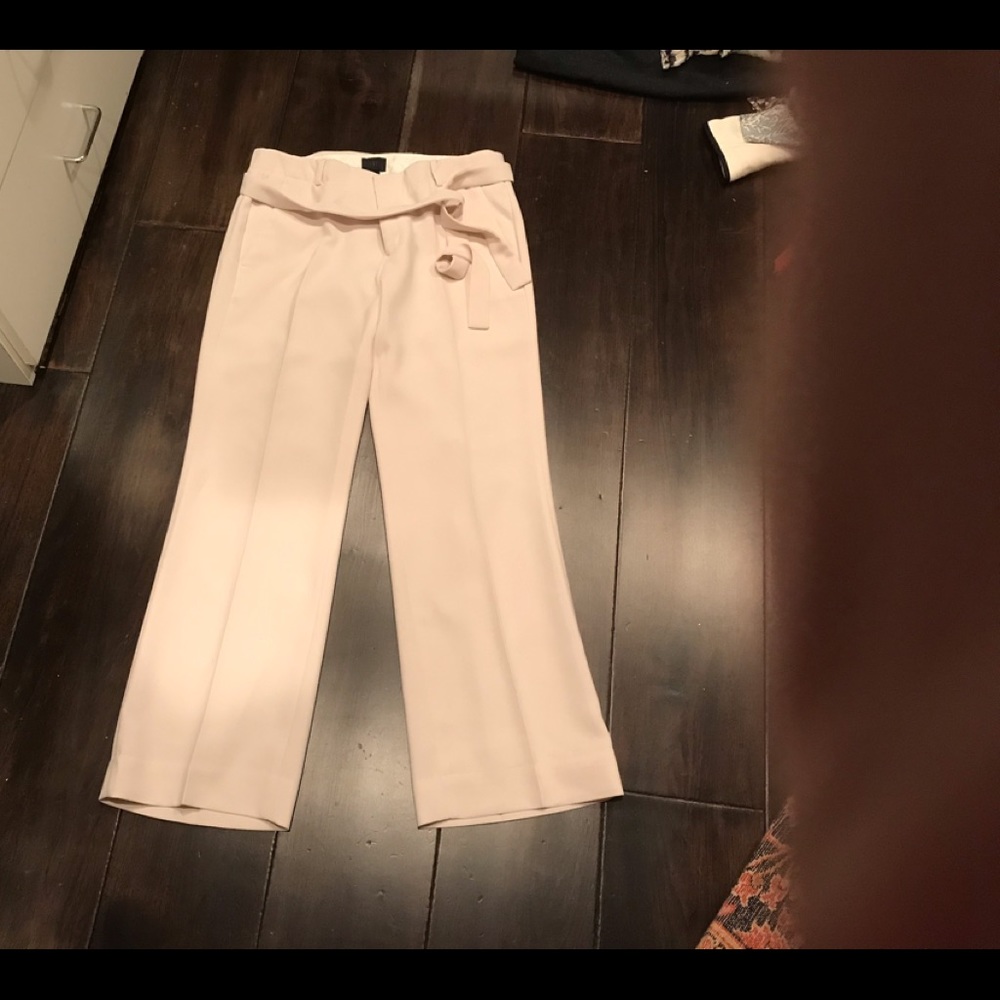 Ivory trousers